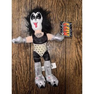 NWT Vintage 2002 gene simmons KISS plush doll